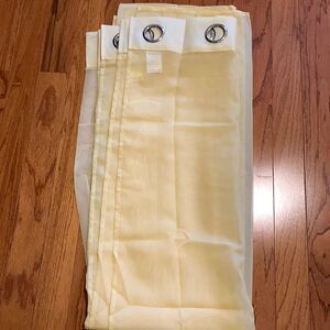 Project 62 pair of yellow sheer panels